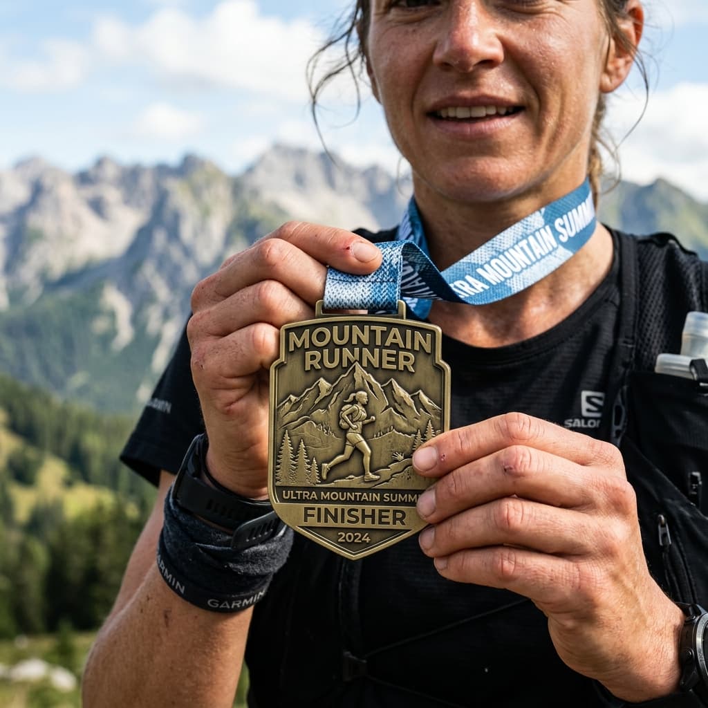 Beyond Run finisher medal