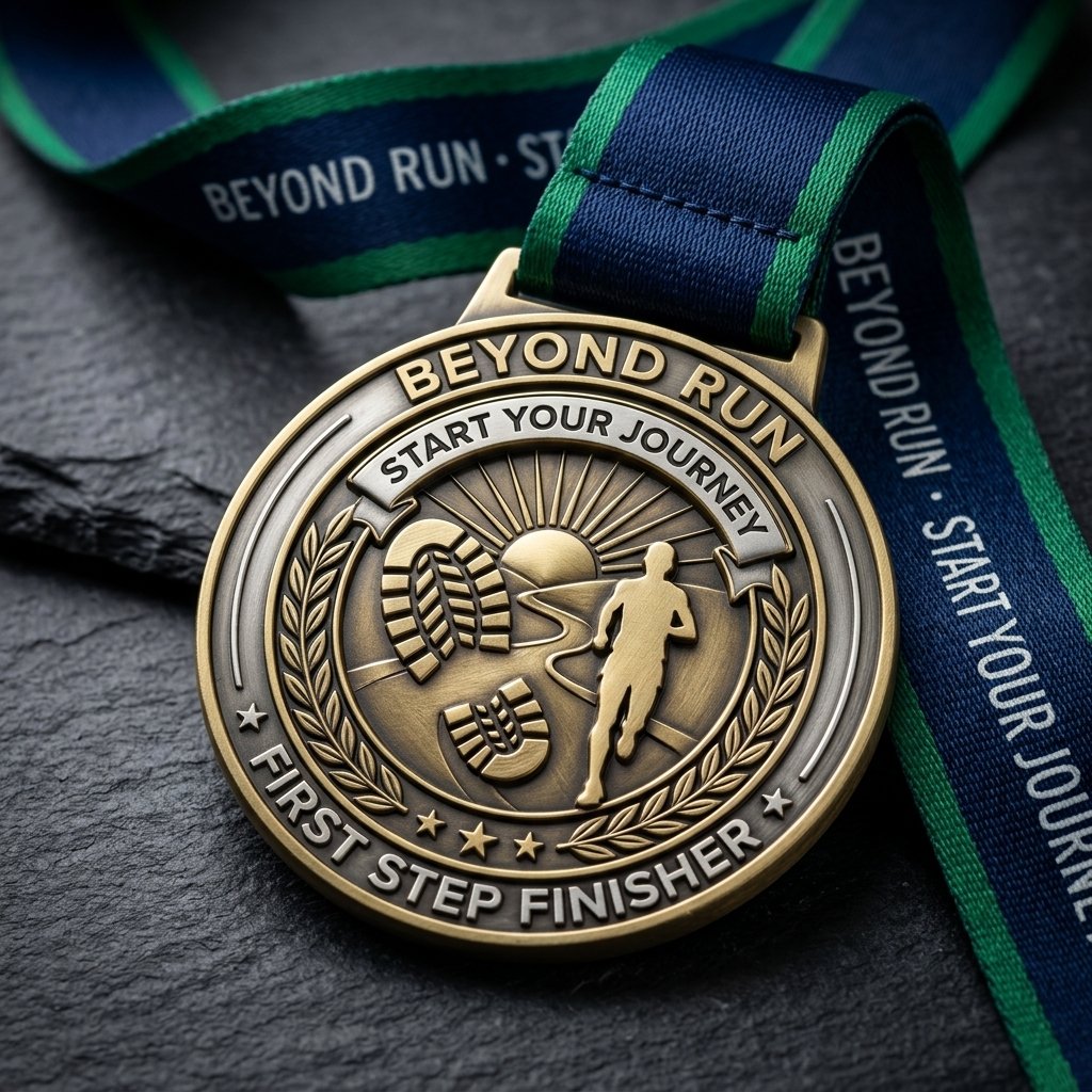 Start your journey with us Finisher Medal